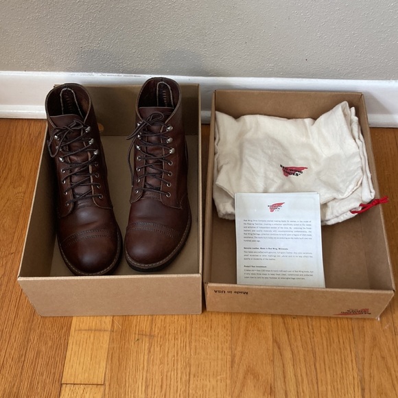 Red Wing Boots - women’s iron ranger size 7 heritage - Picture 8 of 11